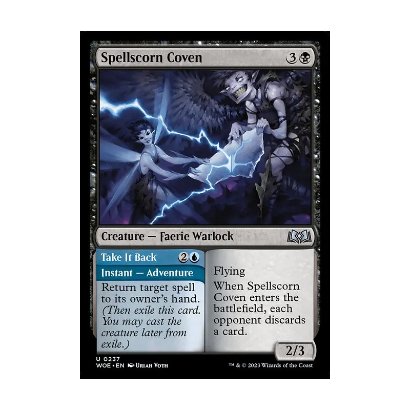 Spellscorn Coven // Take It Back - Wilds of Eldraine (Near Mint)