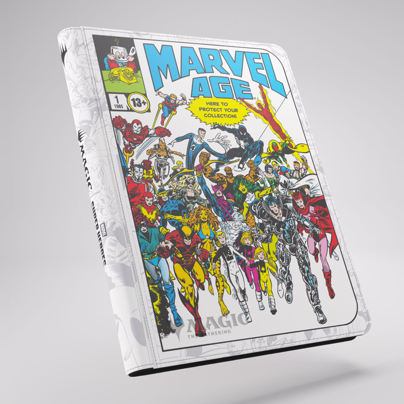 MTG 18-Pocket Zip-Up Album: Marvel Super Heroes - Marvel Age