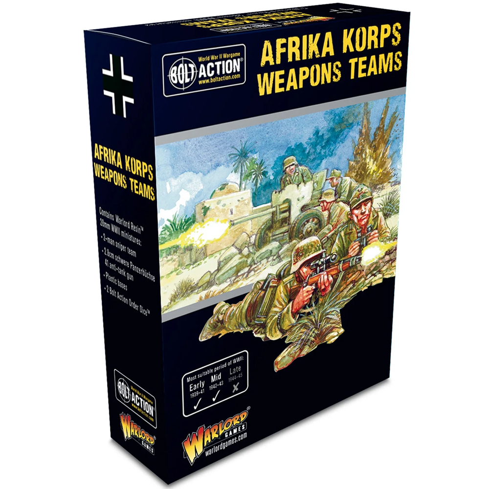 Bolt Action: Afrika Korps Weapons Teams