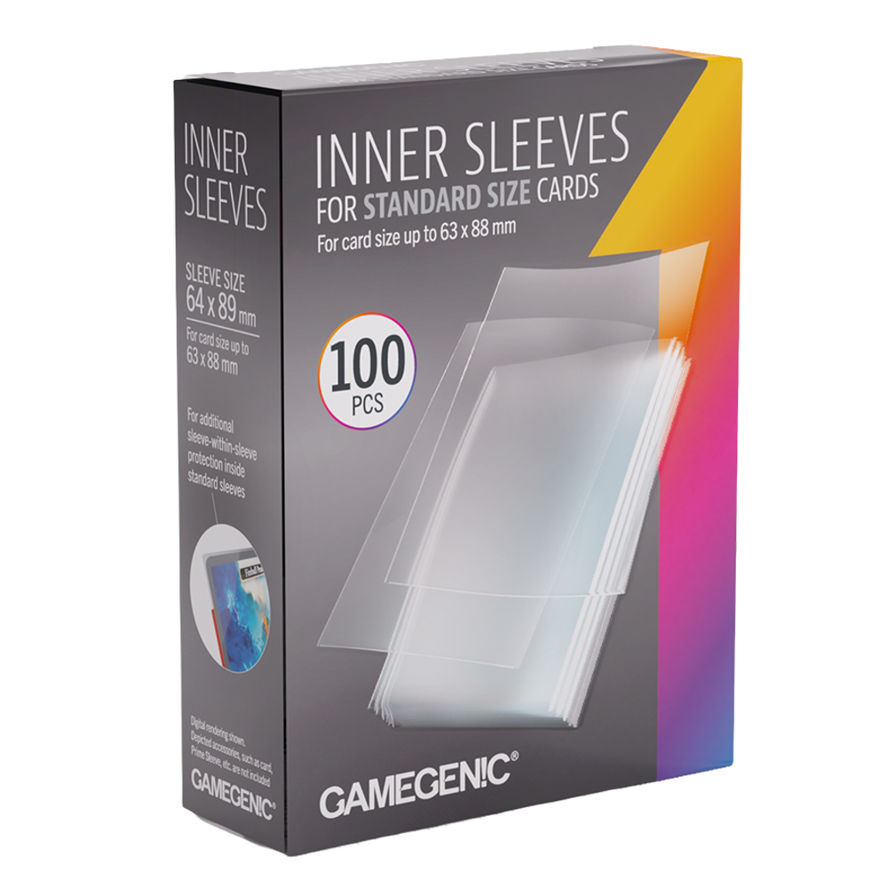 Gamegenic Inner Sleeves: Standard Card Game (100)