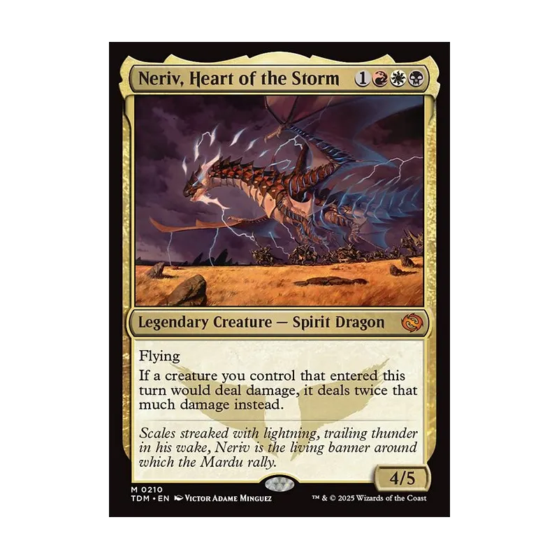 Neriv, Heart of the Storm - Tarkir: Dragonstorm (Near Mint)