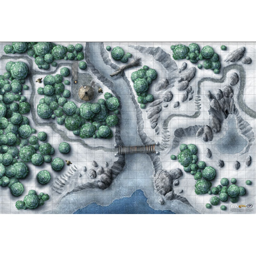 D&D 5E RPG: Icewind Dale Map Set (2)