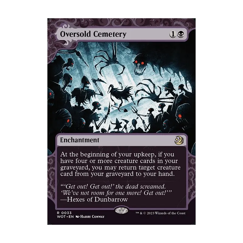 Oversold Cemetery - Wilds of Eldraine: Enchanting Tales (Near Mint)