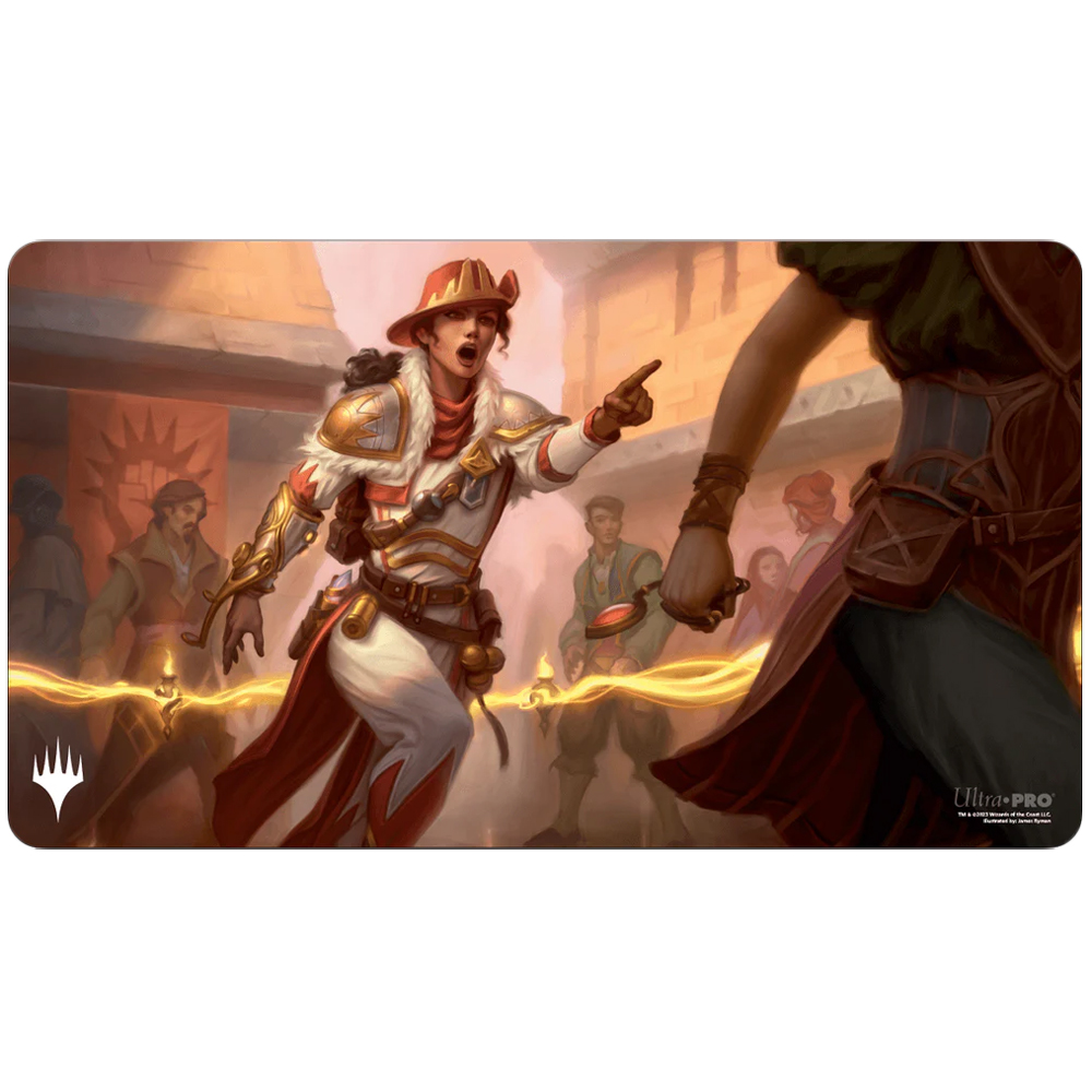 MtG Playmat: Murders at Karlov Manor- Nelly Borca, Impulsive Accuser (Last Chance)