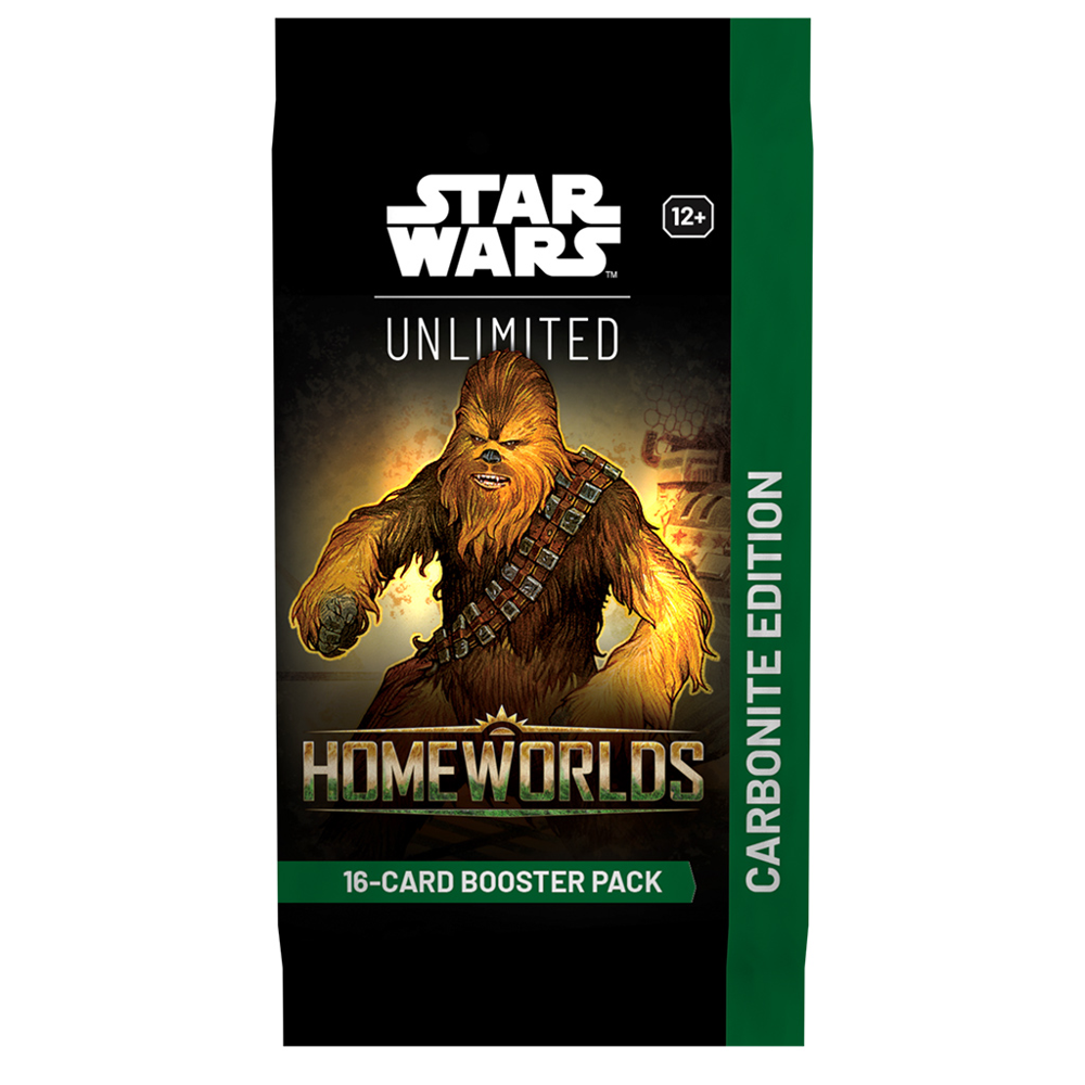 Star Wars Unlimited TCG: Homeworlds - Carbonite Booster Pack (Preorder)