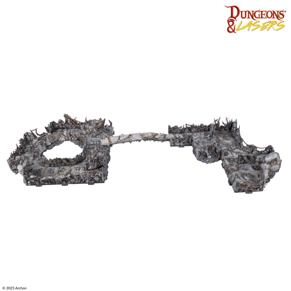 Dungeons & Lasers PrismaCast Pre-Painted: Demonic Caves