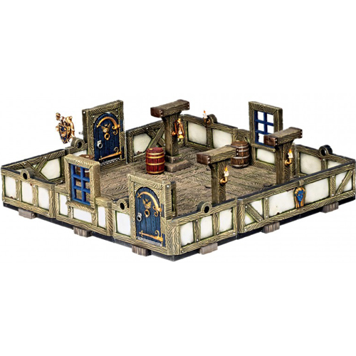 Dungeons & Lasers: Pathfinder - City of Absalom Half-Height Walls