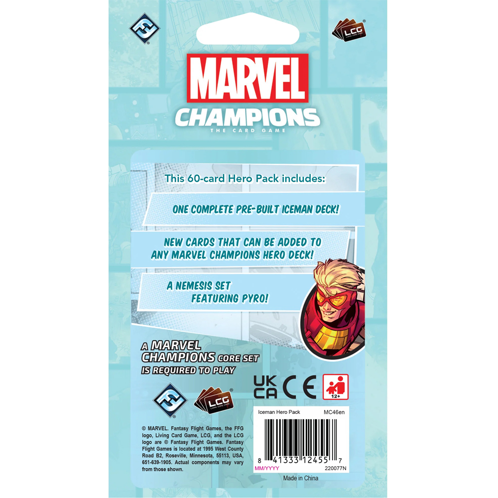 Marvel Champions LCG: Iceman Hero Pack