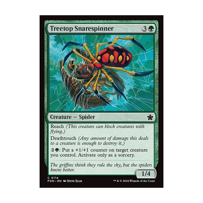 Treetop Snarespinner - Foundations (Near Mint)