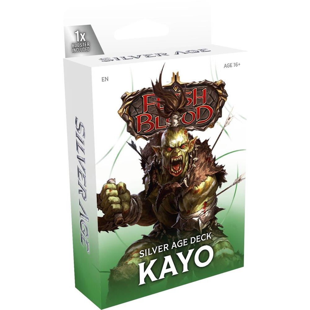 Flesh & Blood TCG: Silver Age Chapter 1 Deck - Kayo (Brute)