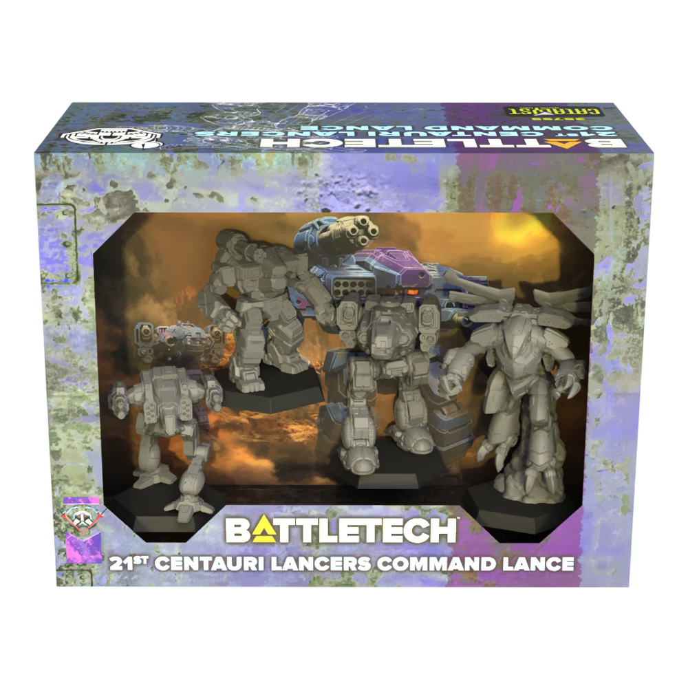 BattleTech: 21st Centauri Lancers Command Lance (New Arrival)