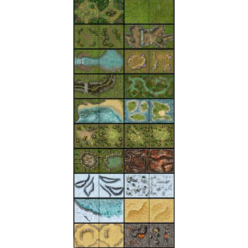 The Wilderness Books of Battle Mats