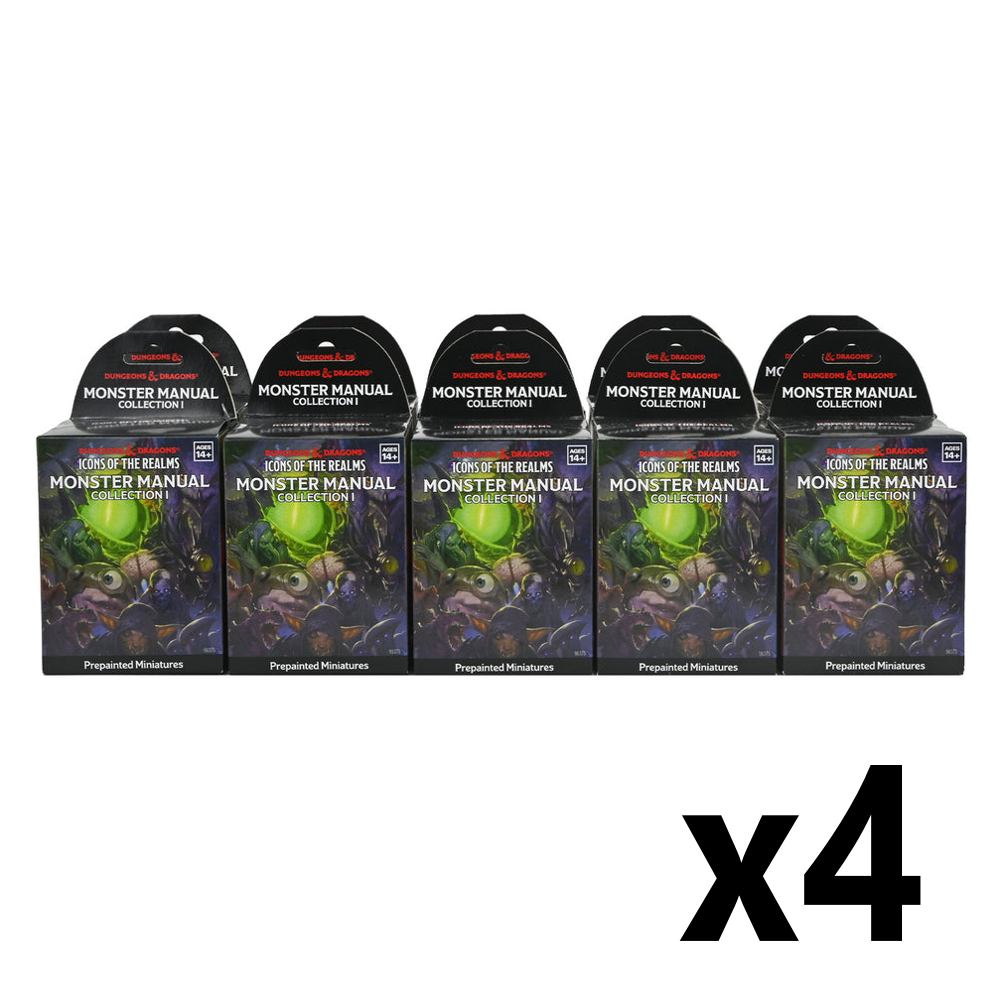 D&D Icons of the Realms: Monster Manual Collection 1 - Booster Case