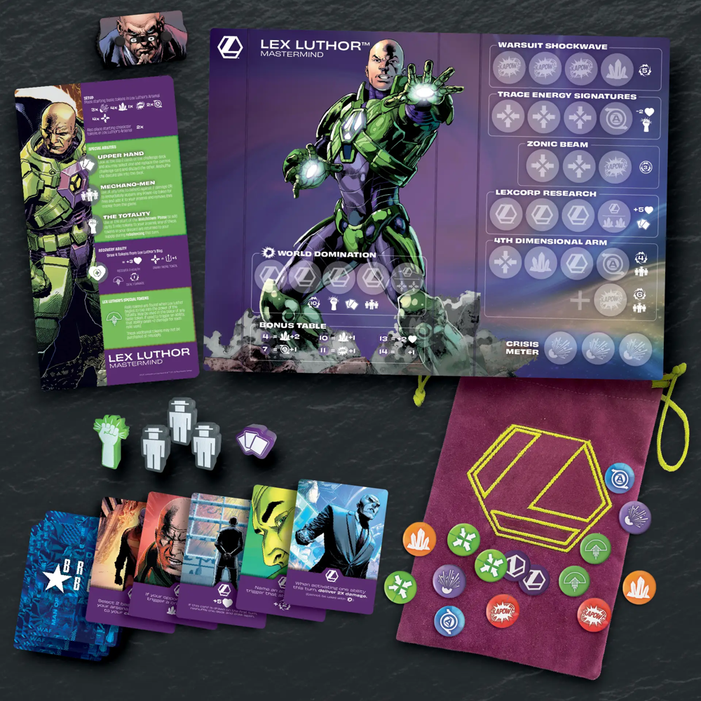 Brave & Bold: Superman & Lex Luthor Two-Player Set (Preorder)