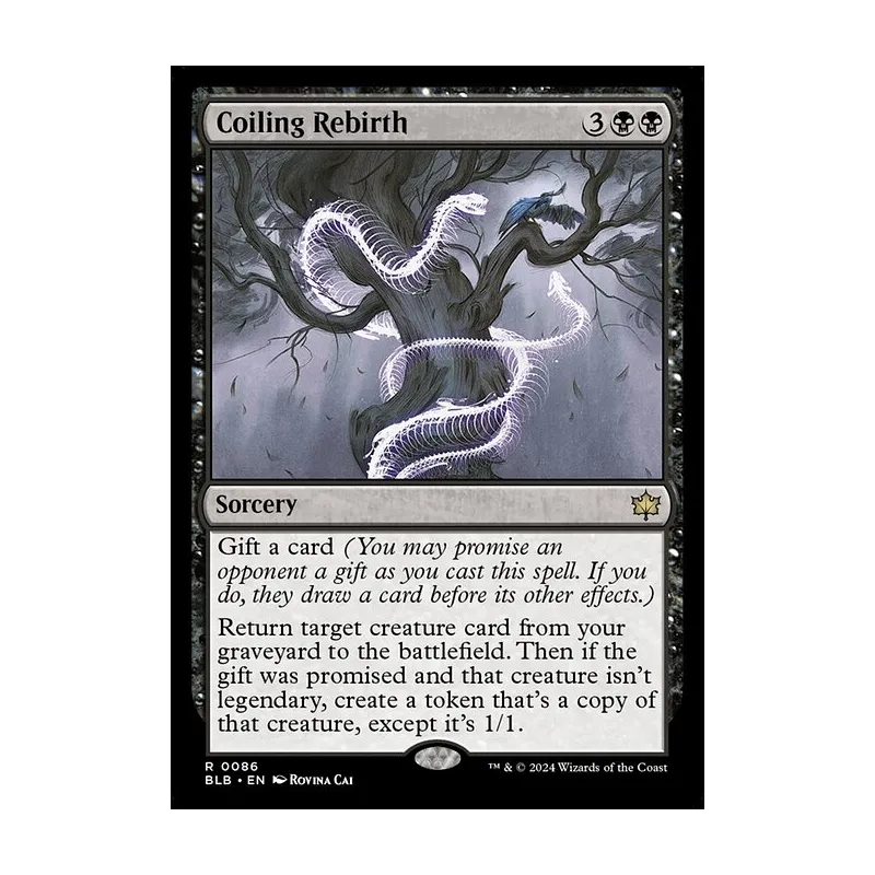 Coiling Rebirth - Bloomburrow (Near Mint)