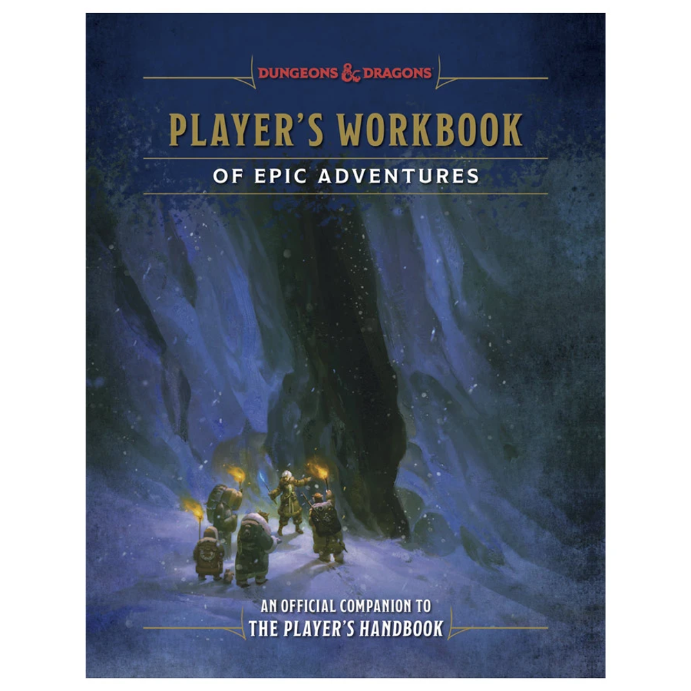 D&D 5E RPG: Player's Workbook of Epic Adventures