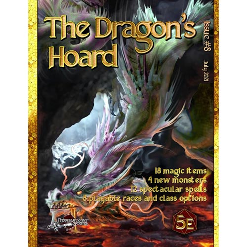 The Dragon's Hoard #8 (D&D 5E Compatible) (Clearance)