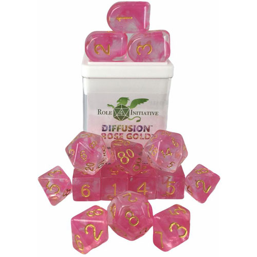 R4I Dice w/ Arch'd4: Diffusion - Rose Gold (15) (Clearance)