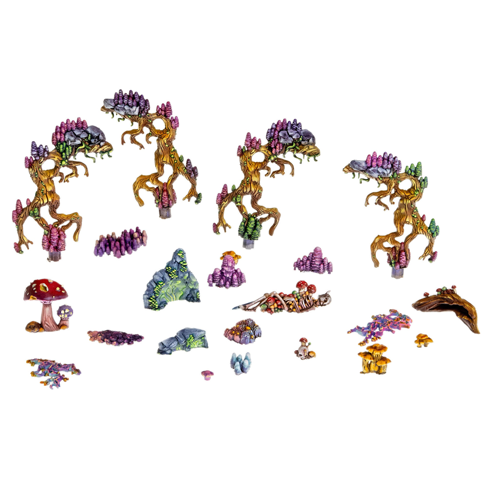 Dungeons & Lasers: Cave Fungi Scatter Terrain