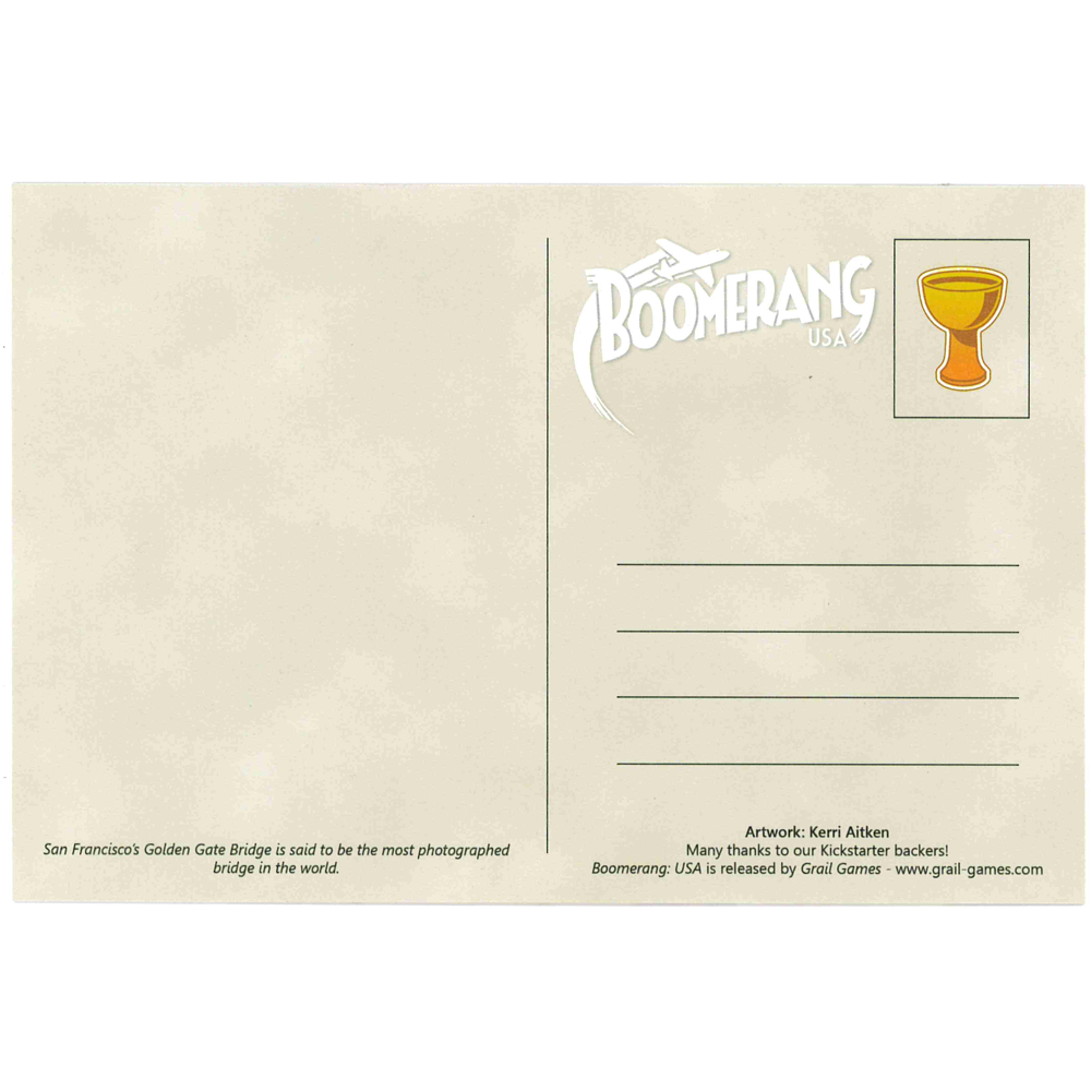 Boomerang Post Cards