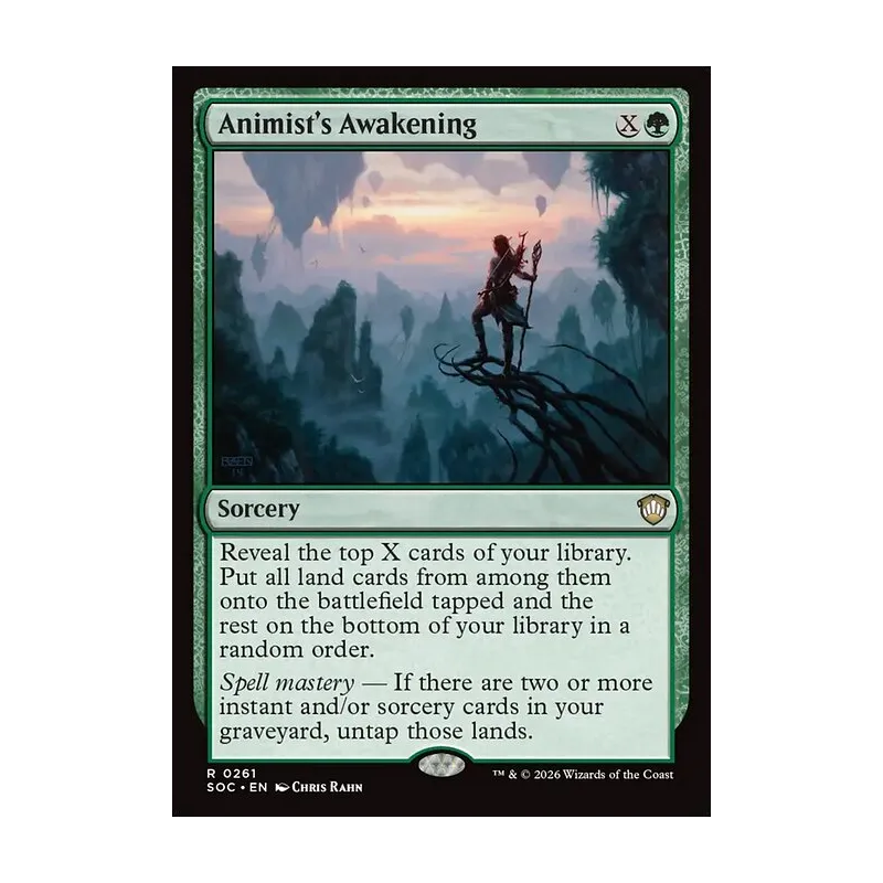 Animist's Awakening - Secrets of Strixhaven Commander (Near Mint)