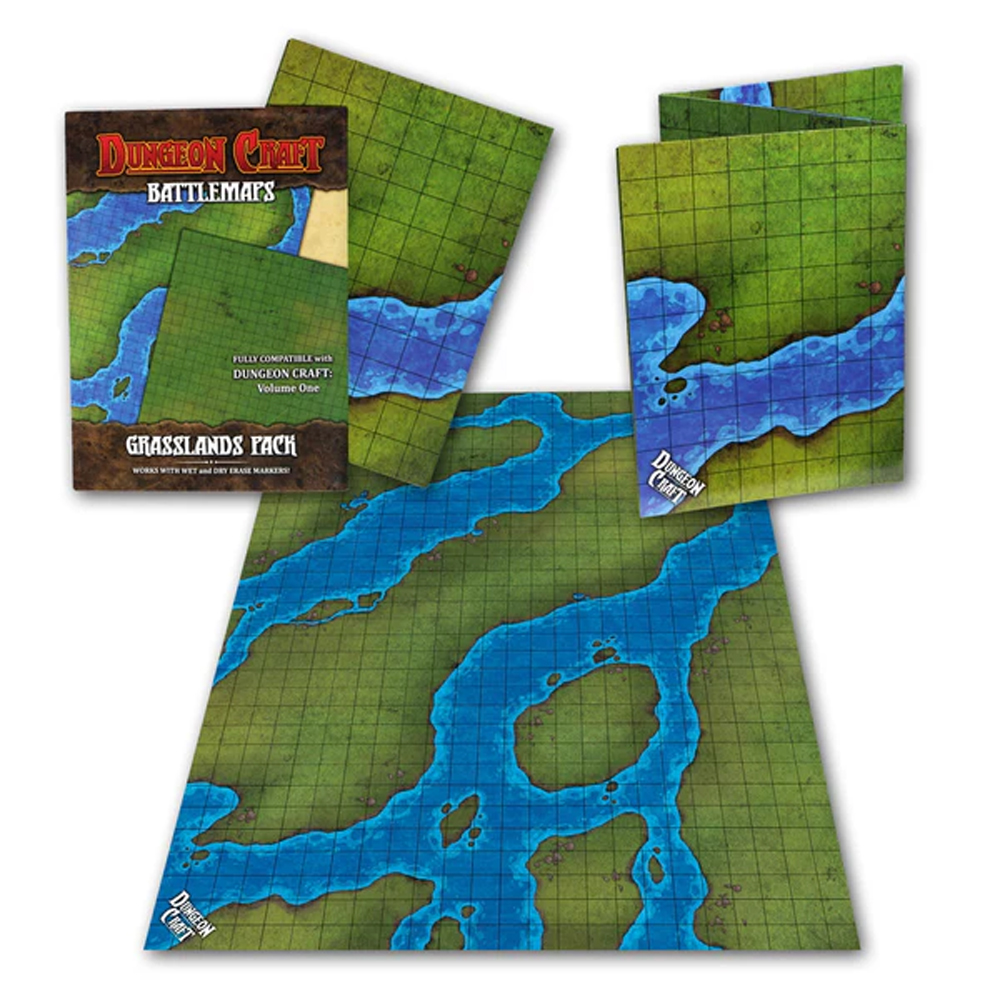 Dungeon Craft: Batle Map - Grasslands