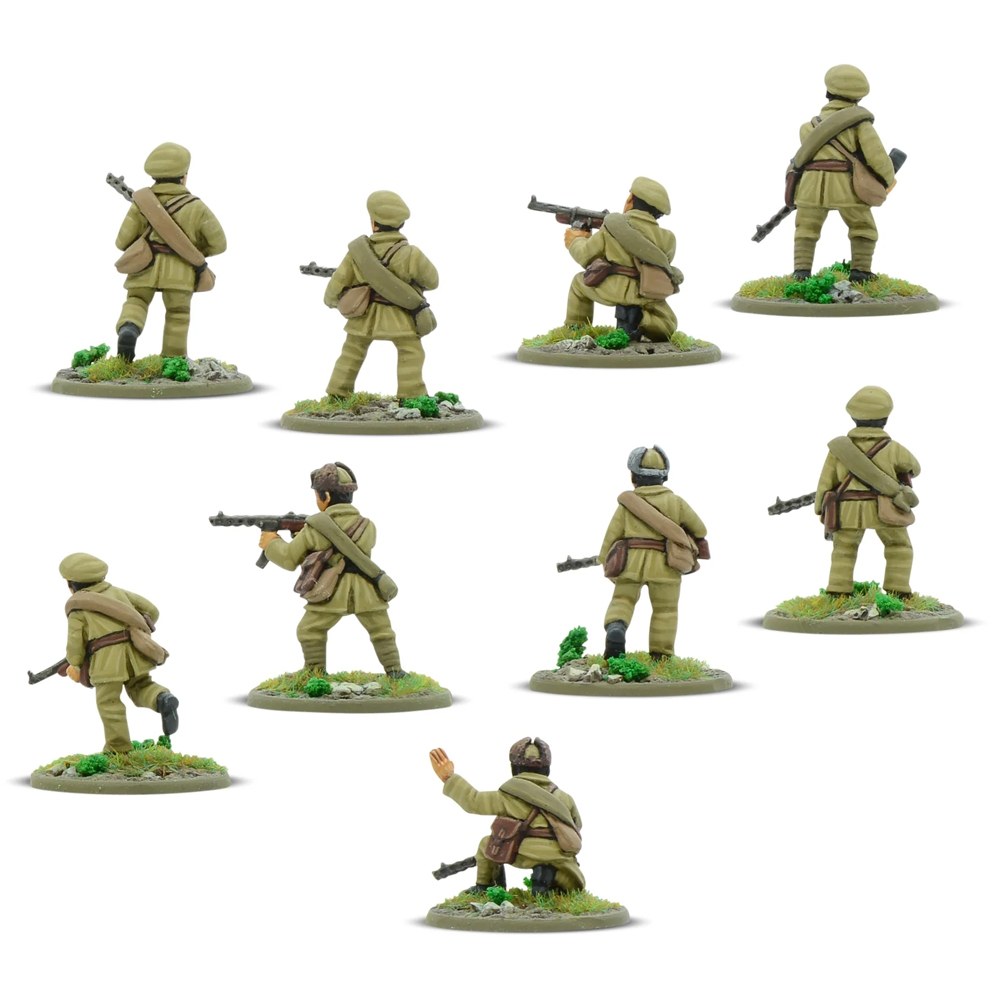 Bolt Action: Korean War - Chinese PVA SMG Squad (Last Chance)