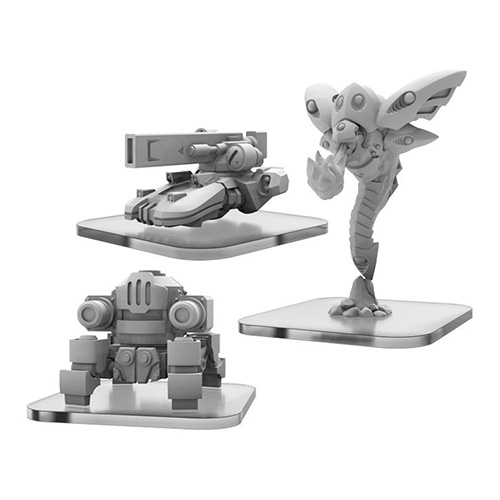 Monsterpocalypse: Destroyers Alternate Elite Units - U-Tank, WW-82, Scorcher (Clearance)