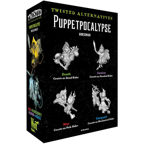 Malifaux 3E: Twisted Alternatives - Puppetpocalypse Horsemen