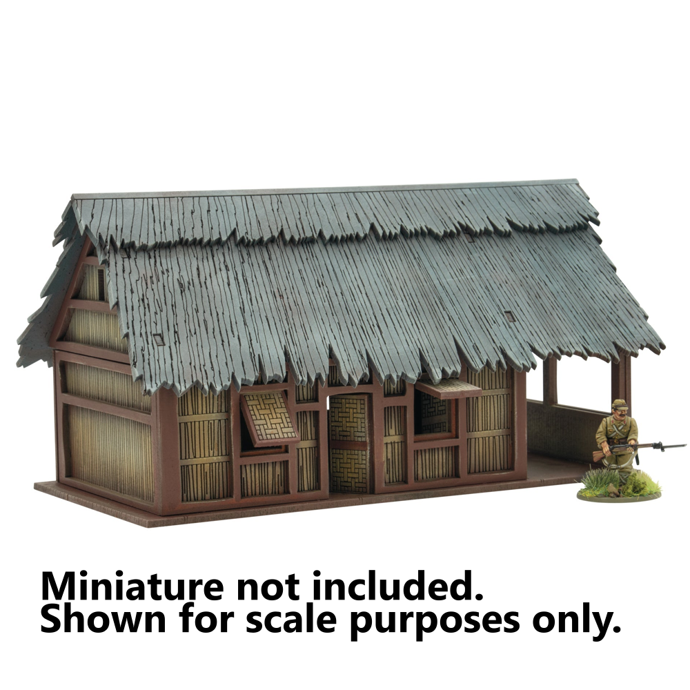Skytrex MDF Terrain: Pacific Theater - Large Building