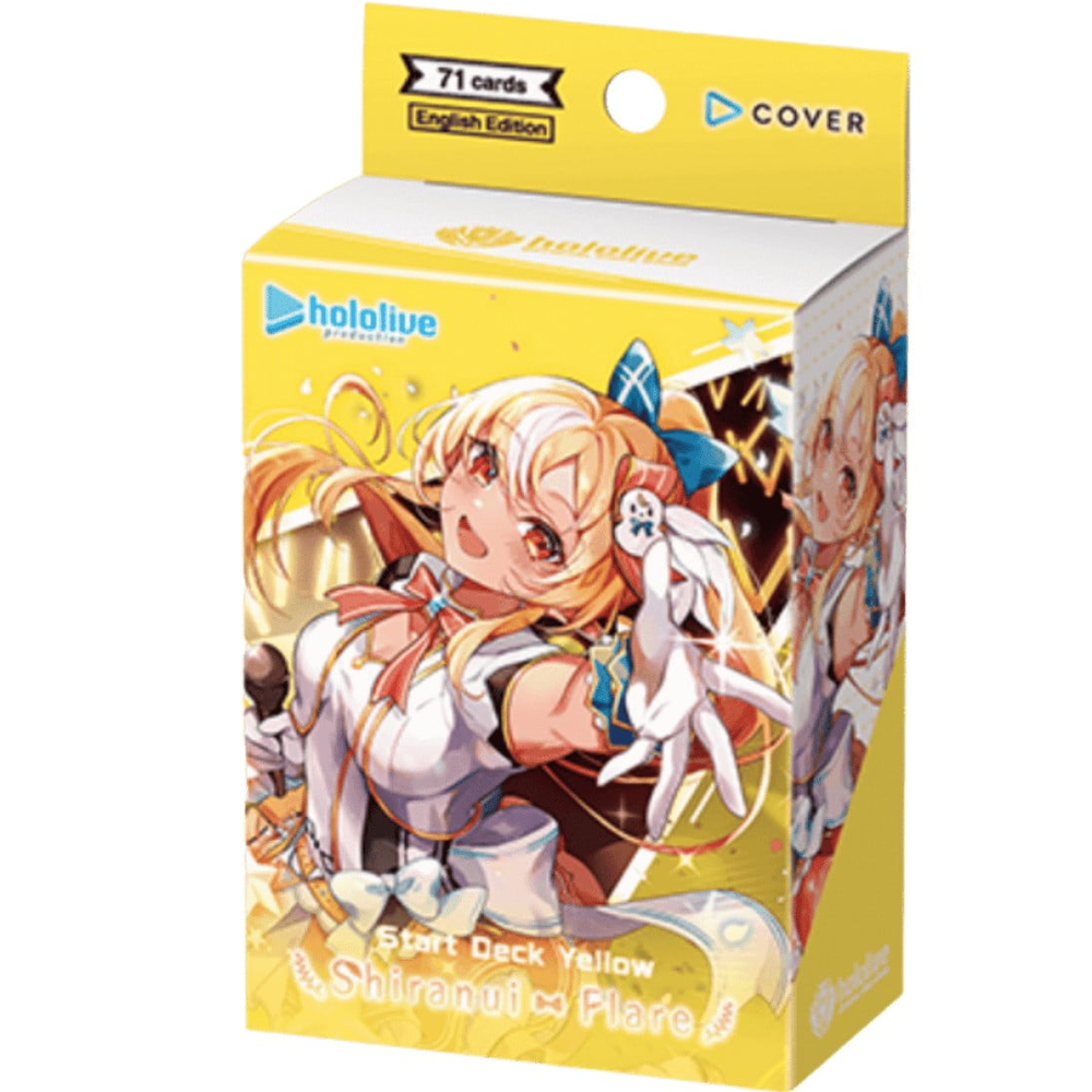 Hololive OCG: Start Deck Yellow - Shiranui Flare