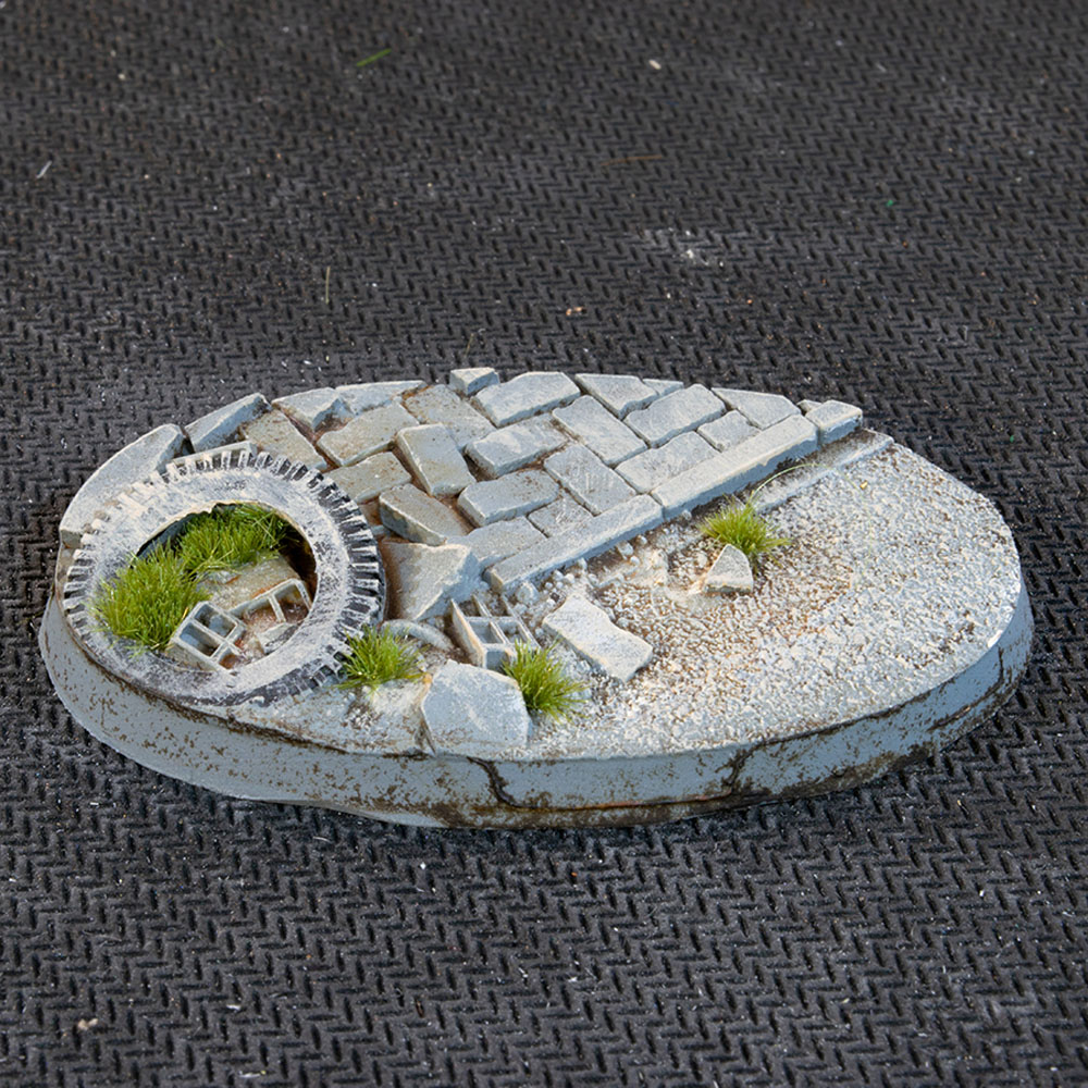 Battle Ready Bases: Urban Warfare - Oval 60mm (4)
