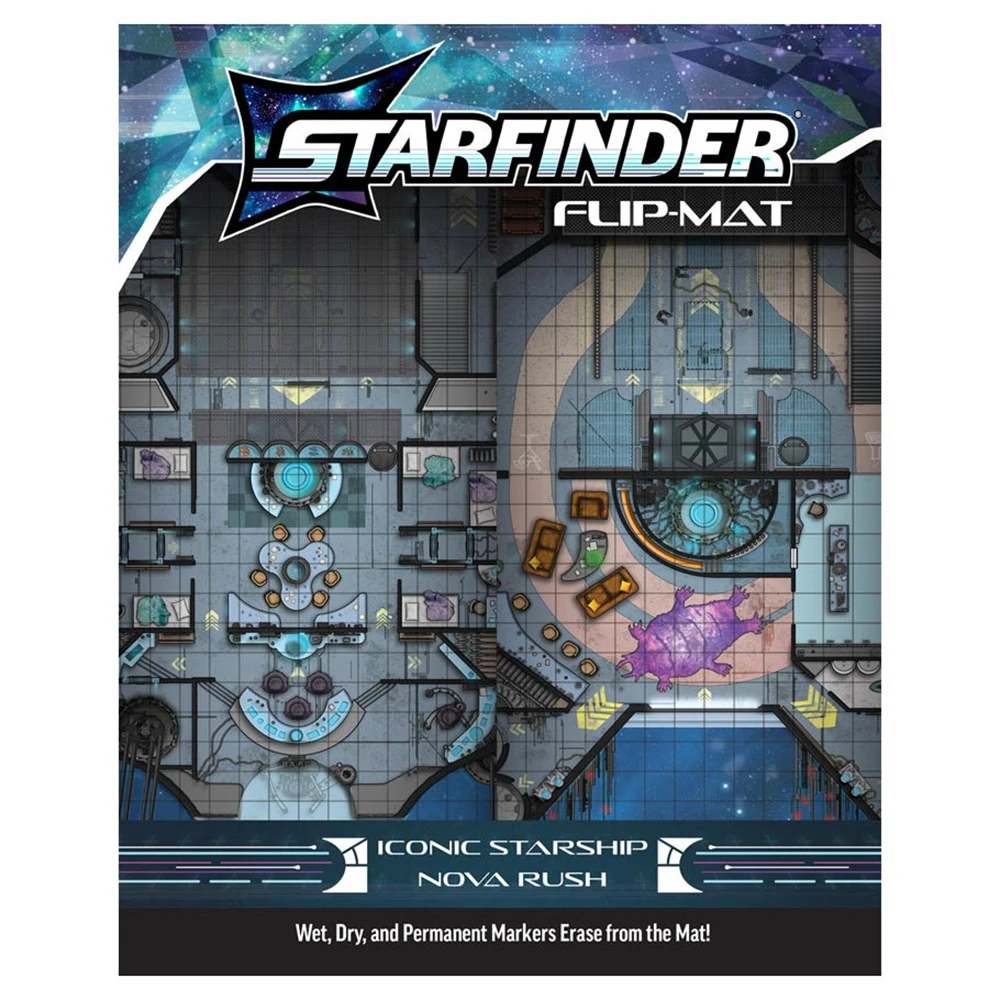Starfinder 2E RPG: Flip-Mat - Iconic Starship (New Arrival)