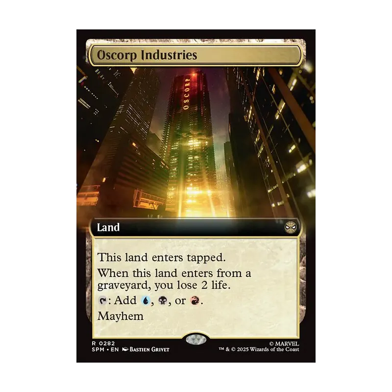 Oscorp Industries (Extended Art) - Marvel's Spider-Man (Near Mint)