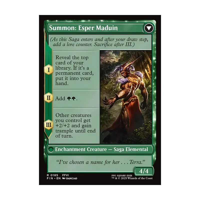 Esper Origins // Summon: Esper Maduin - Final Fantasy (Near Mint)