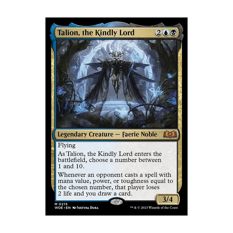 Talion, the Kindly Lord - Wilds of Eldraine (Near Mint)