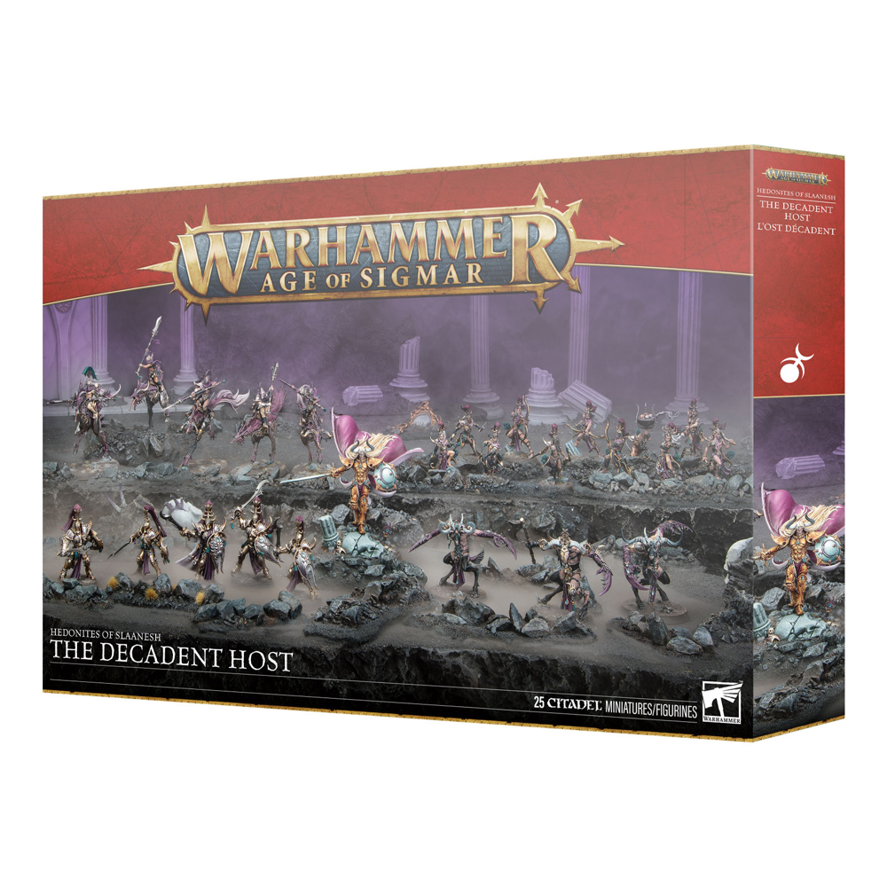 Warhammer Age of Sigmar: Hedonites of Slaanesh Battleforce - The Decadent Host (New Arrival)