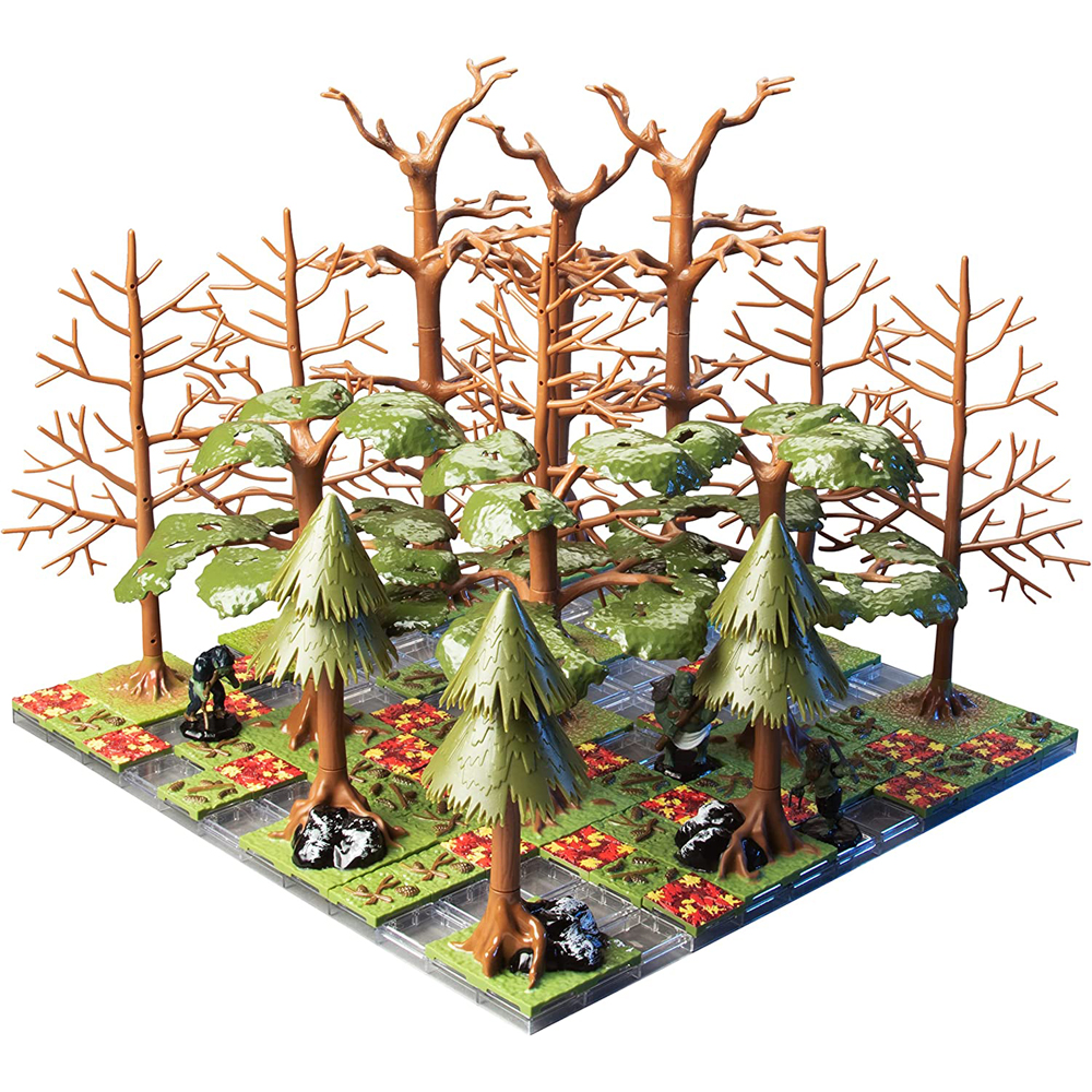 Monster Adventure Terrain: Painted - Forest Tree Set (91)