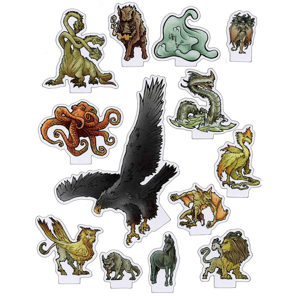 Dragonbane RPG: Monster Standee Set