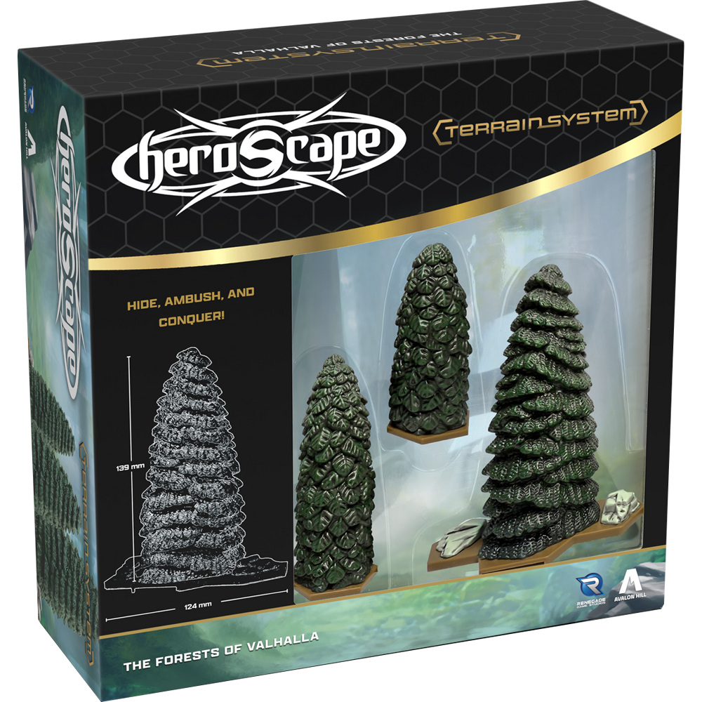 Heroscape: Terrain System - Forests of Valhalla