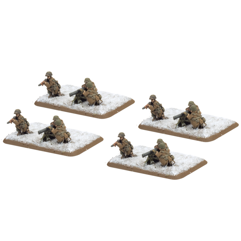 Flames of War WW2: American - Machine-Gun Platoon (Winter)