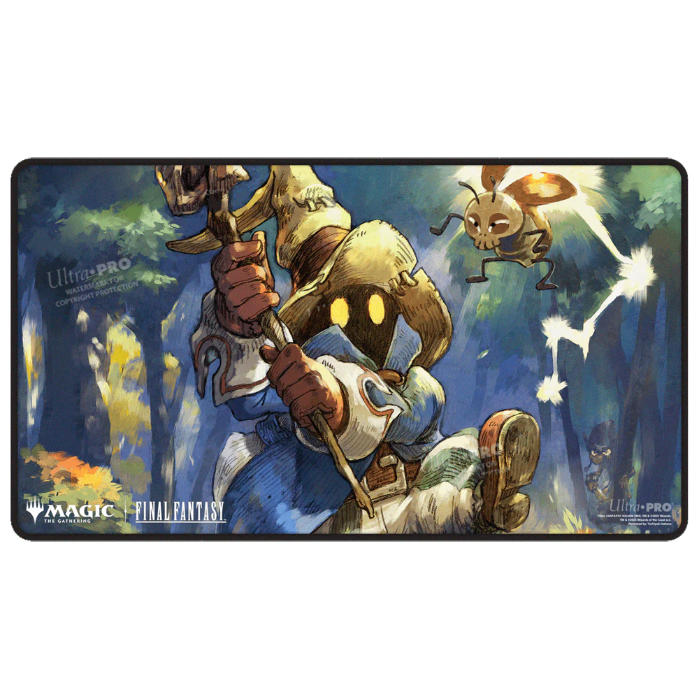 MtG Black-Stitched Playmat: Final Fantasy - Vivi Ornitier