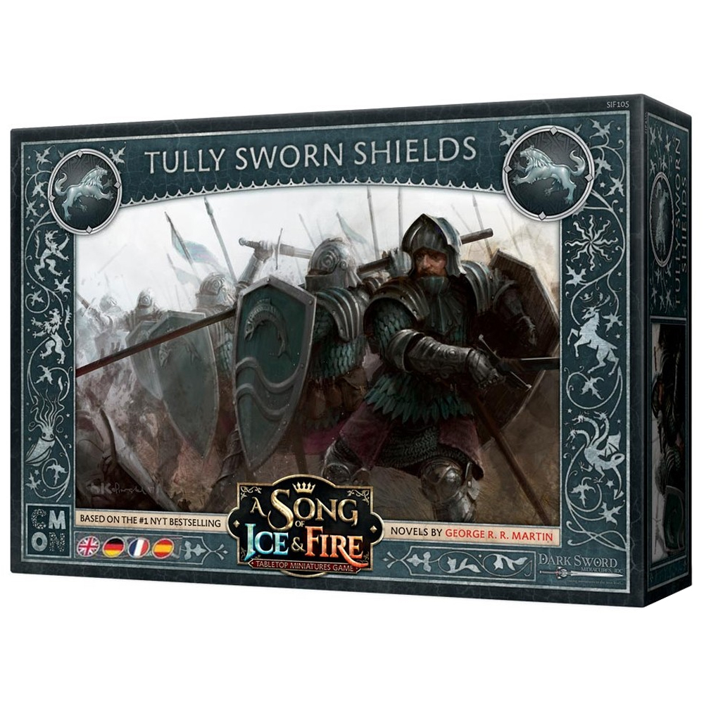 A Song of Ice & Fire: House Stark - Tully Sworn Shields (Multilingual)