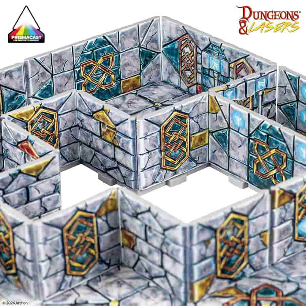 Dungeons & Lasers PrismaCast Pre-Painted: Halls of Ancestors