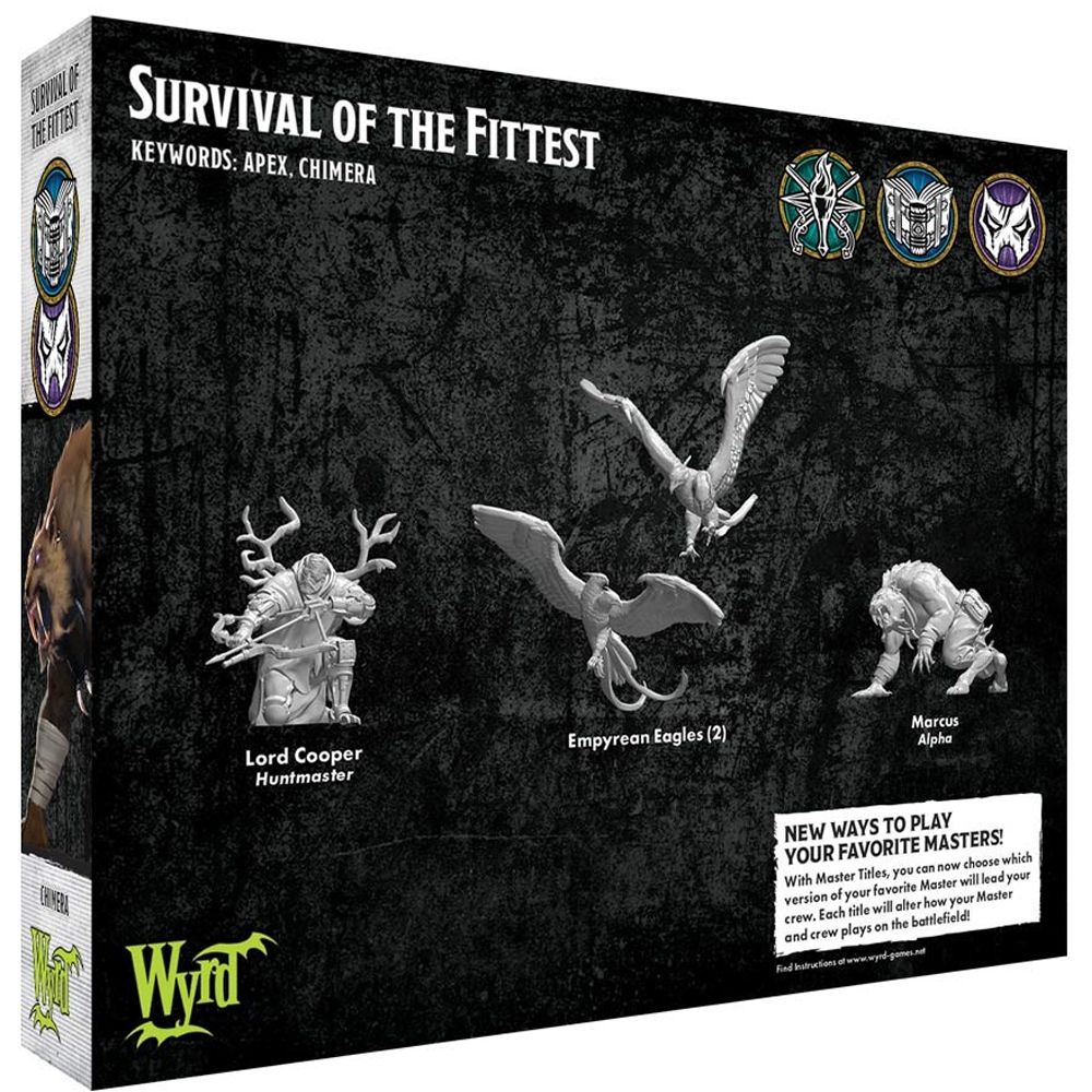 Malifaux 3E: Arcanists/Explorer's Society/Neverborn - Survival of the Fittest