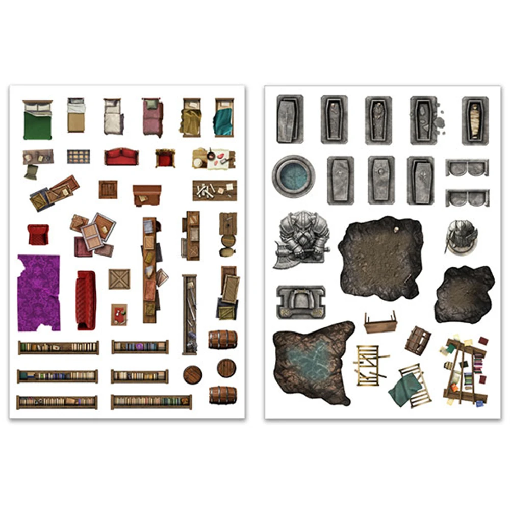 Add-on Scenery for RPG Maps Dungeon Extras