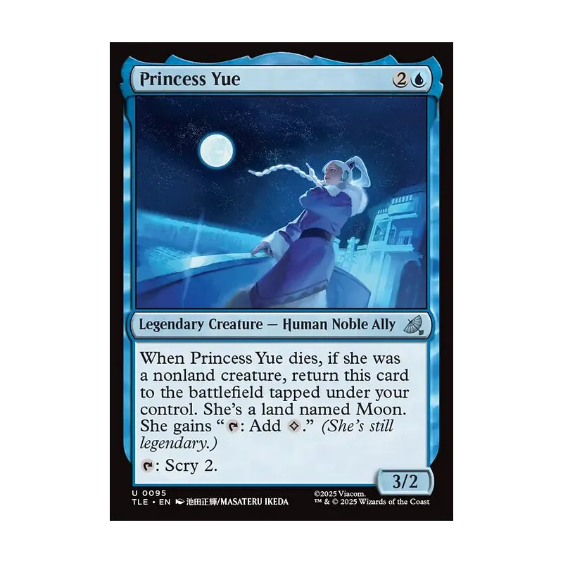 Princess Yue - Avatar: The Last Airbender Eternal (Near Mint)