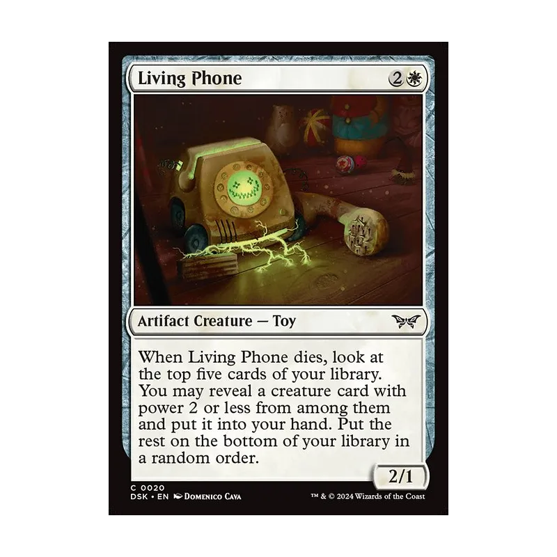 Living Phone - Duskmourn: House of Horror (Foil Near Mint)