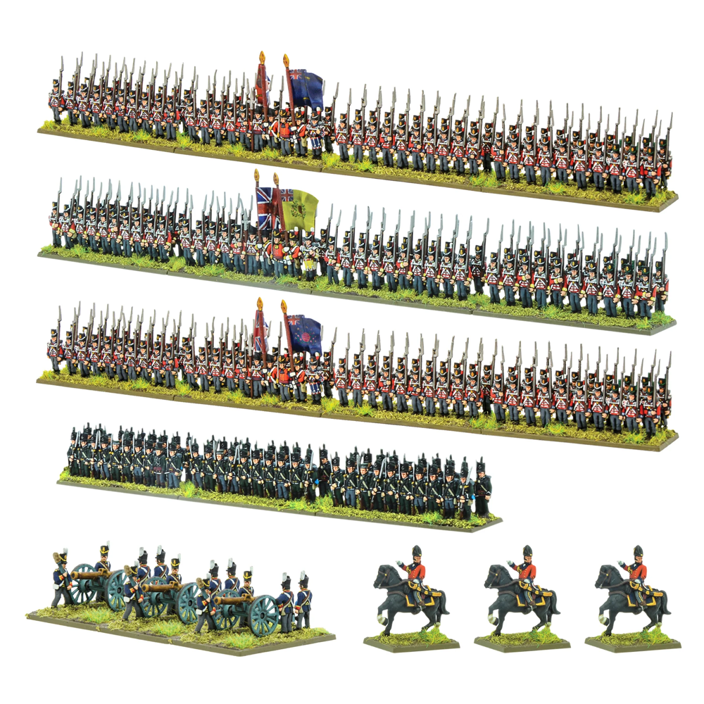Black Powder Epic Battles: Waterloo - British Infantry Brigade