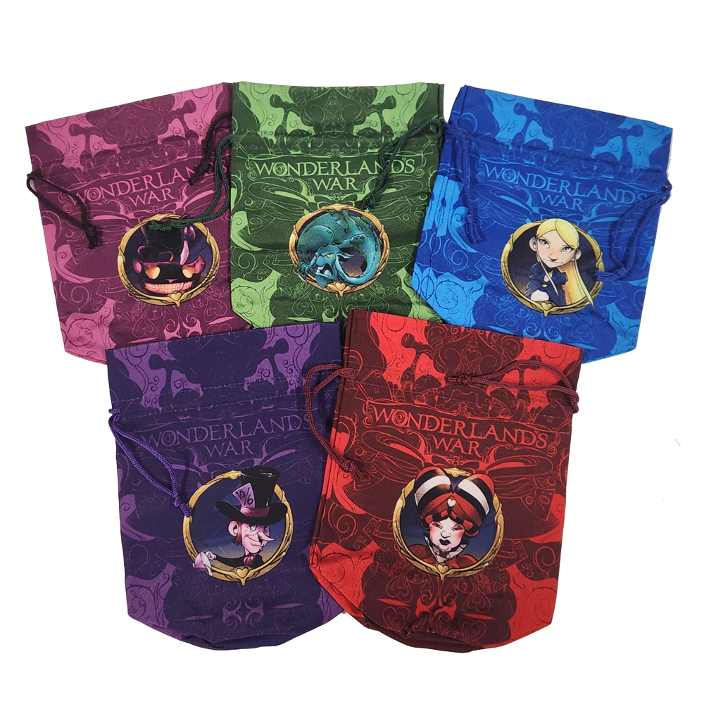 Wonderland's War: Faction Bags (Set of 5) (Free Product for DCGWW01000)
